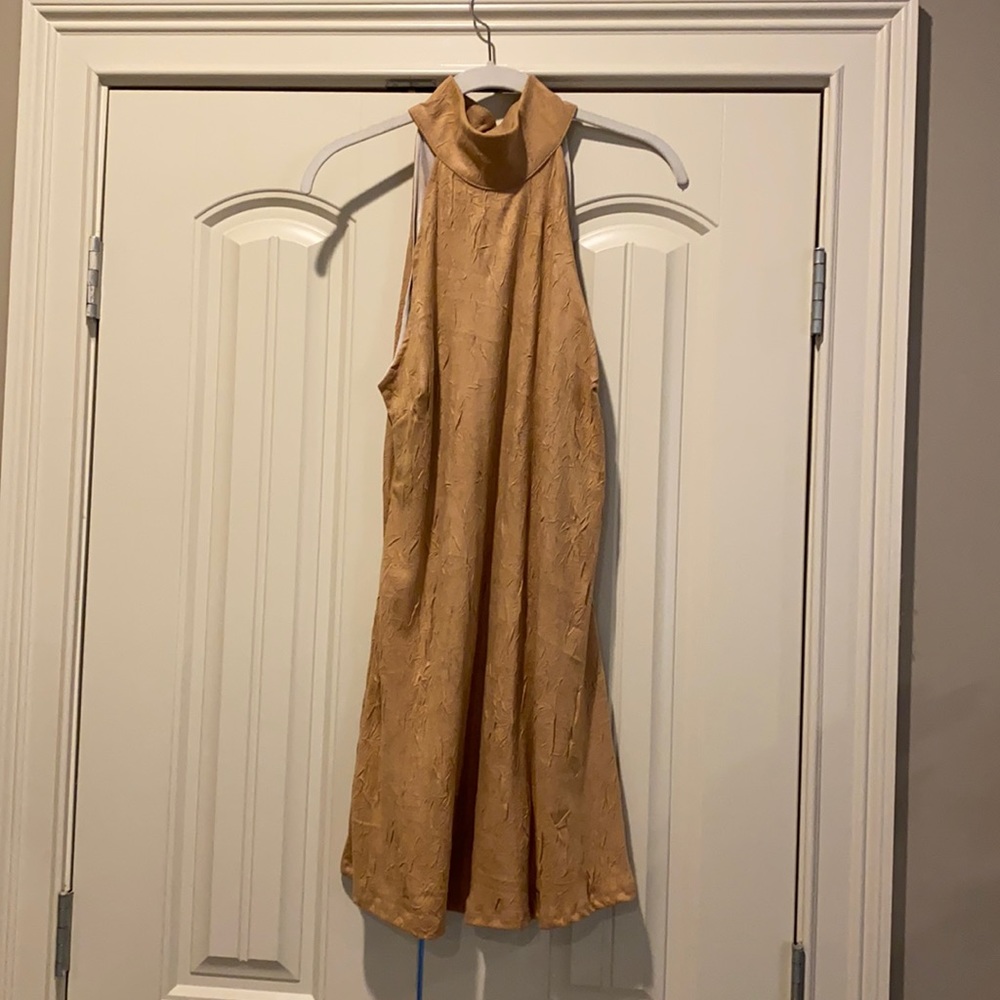 Suede dress!
